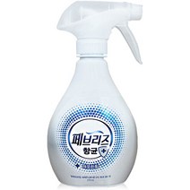 페브리즈 항균플러스 섬유탈취제 깨끗한향 본품, 360ml, 6개
