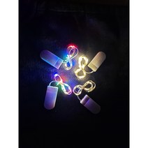 와이어전구 줄조명 장식 드림캐쳐 자개모빌 만들기 감성 캠핑 차박 (전지포함), yellow전구색 3m(전지2개 포함)