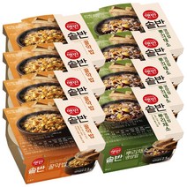 햇반 솥반 뿌리채소 영양밥 200g x 4p + 꿀약밥 210g x 4p 세트, 1세트