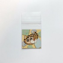 초코비 짱구 스티커 띠부띠부씰 보관 보호 띠부씰 OPP 오피피 투명 앨범 북 슬리브 비닐 필름 봉투