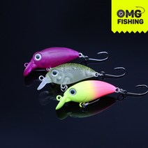 오마이갓피싱 쪼꼬미 크랭크 2.5g 산천어 송어 전용 하드베이트, ZZGM25-1 (2.5g)