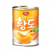 동원 제철담은 복숭아 황도 슬라이스 400g x 5캔