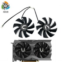 1660TI Zotac GeForce RTX 1660 2060 슈퍼 미니 비디오 카드 냉각 팬용 87MM GA92A2H 0.35A GTX 2070 1660Ti 그래픽 팬
