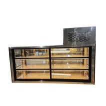 정육점 냉장고 쇼케이스 마트진열대 꼬치 어묵 오뎅, 2단 양면도어(120x50x85cm)