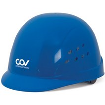 코브 COV-HF-008 초경량 통풍 안전모 경작업모, 연청