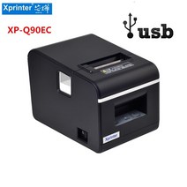 우드락 폼보드 열선 커팅기Xprprinter 자동 커터 주방 영수증 열전 사 프린터 5mm 급속 인쇄 대용량 XP- Q0, 01 USB_04 영국 플러그