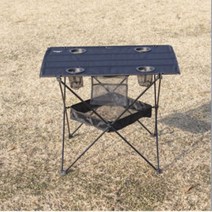 알래즈 캠핑테이블 초경량 감성 캠핑용품, L+하부바스켓