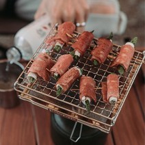지안 미니로스터 캠핑바베큐그릴 스텐석쇠