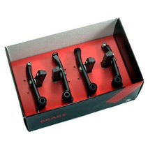 Fouriers BR-S005 다이렉트 마운트 에어로 V-브레이크 세트 (F+R) 자이언트 프로펠 카본 림용 DS1106