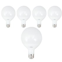 [데이온]LED 볼전구 G95 롱타입 12W 5개입, 2700K 전구색