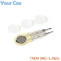 홀 센서 로드 셀 저항성 멤브레인 압력 모듈 유연한 힘 민감 아날로그 FSR402 아두이노용 4mm 5mm 7mm 110mm, 4.7MM