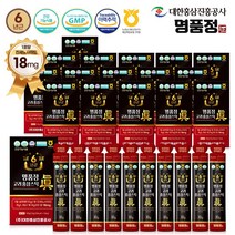 명품정 6년근 고려 홍삼 스틱 진 실속형 1포당 진세노사이드 18mg, 170개, 10g, 10g