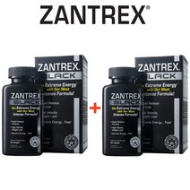 (1+1) 졸러 zantrex black 잔트렉스 블랙 로디올라 마카 루트 녹차잎 과라나 추출물 84소프트젤 2팩