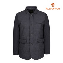 올포유 올포유 남성 신슐레이트 배색 패딩 자켓 AMKKI3456-915