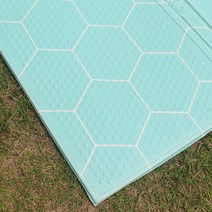 SN월드 캠핑매트 특대형(300x230), 캠핑매트(민트)