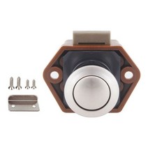 카라반 캠핑카 직경 20mm camper car push lock rv caravan boat 서랍 래치 버튼 잠금 가구 하드웨어 u90c, 십억