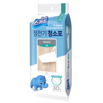 [대진교육] 유한킴벌리 스카트 정전기청소포 베이직 대형 30매, 5개