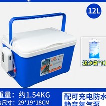 산소공급 소형 활새우 입상자 산미끼상자 르기 작은낚시통 밑밥통, T17-20L블루색 띠다 배터리 산소펌프