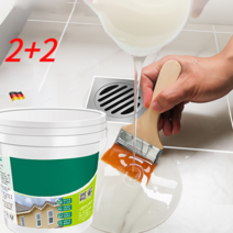 독일의 기술 방수크림 투명 방수 본드 방수 페인트 접착제 방수 내열 효과가 뛰어난 방수 본드 600g, 600g*4개