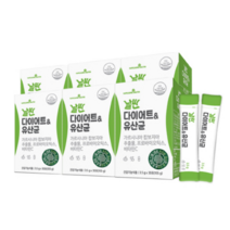 [메이준뉴트리] 날씬 다이어트&유산균, 30포, 6개