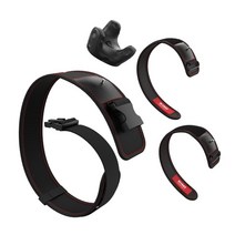 VR풀트래커 키위 디자인 업그레이드 된 3 in 1 트래커 스트랩 htc vive 시스템 트래커 용 액세서리 조정 가능한 전신 트래킹 벨트 및 스트랩, 검은색