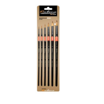 루벤스 720R 수채화 환 붓 6 pcs, 8세트