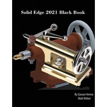 (영문도서) Solid Edge 2021 Black Book Paperback, Cadcamcae Works, English, 9781774590195