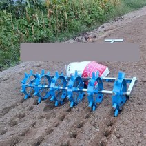 농업용 고추 파 텃밭 마늘 파종기 씨앗 참깨 이식기, 4륜 간격 15cm, 1개