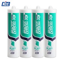 KCC SL907 프리미엄 무초산실리콘(진밤색)