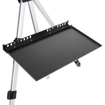 다이소이젤 철제이젤 전시용 야외용 접이식 이젤 조정 가능한 알루미늄 트레이 스케치 금속, 없음