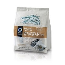 한식 요리 전문가~ 청정원 맛선생 멸치국물내기 해물국물내기 황태육수 티백형, 없음
