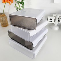 테이블서랍 책상정리 부착식 미니 정리함, 테이블서랍 블랙 M