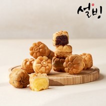 설빙 추억의 국화빵 (단팥1kg 슈크림1kg) 2kg
