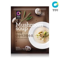 [청정원] 우리쌀양송이수프 60g, 단품