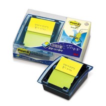 3M 포스트-잇 팝업노트 & 디스펜서 (DS-123 크리스탈 디스펜서)