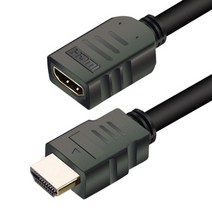 HDMI 연장 케이블 1P 사이즈선택 흐드미 TV 컴퓨터 모니터 빔 프로젝터 플스 셋톱박스 연결 전선 출력 디스플레이 장치 확장, F_3m