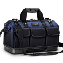 이동식 공구함 공구통 carrier toolbox 도구 보관 도구 수리 설치 캔버스 대형 도구 키트 휴대용 전기 농축 방수, 20인치 업그레이드