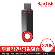샌디스크 크루저 다이얼 CZ57 USB 2.0 메모리 + 무료 각인, 32GB