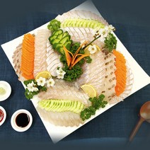 [씨즐] 숙성 모듬회 2인분(450g)세트(광어 우럭 참돔), 단품