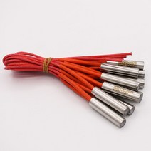 카트리지 히터 봉 스테인레스 스틸 8x50mm 카트리지 히터 8mm 튜브 직경 24V/36V/110V/220V/380V 100W 싱글, 01 24V 100W
