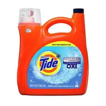 타이드 옥시 어드밴스드 파워 액체 세탁세제 4.43L / Tide Advanced Power Detergent Oxi 81 Loads 150oz
