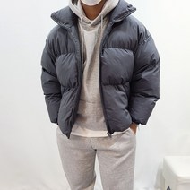 남녀공용 커플 투웨이 웰론 남자 숏 패딩 점퍼 8컬러