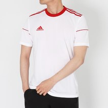 아디다스 운동복반팔 스쿼드라17 저지 반팔티 흰빨