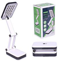 휴대용 3단 접이식 usb led 독서등 밝기조절 스탠드 무선 스텐드