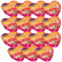 비타크래프트 조에시 강아지 하트캔 85g, 칠면조 + 오리 혼합맛, 15개