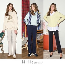 [온플] [MILA]밀라 23SS 링클프리 텐션 시그니처 팬츠 3종