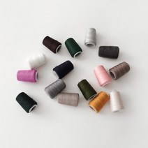 슬로우모먼츠 캐시미어 니트 연결실 - 대바늘 가디건 얇은 봉제실, 오트밀, 1개