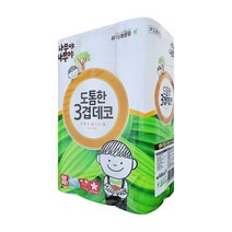나무야나무야 도톰한 3겹 데코 롤화장지 30m, 30롤, 1개