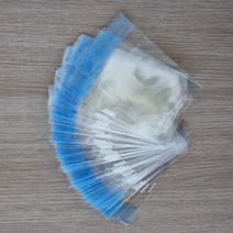 굿백 EL724 친환경 생분해 폴리백 접착 속비닐 OPP대체 투명 9X10 200매, 100매