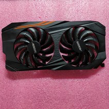 그래픽카드 쿨러 팬 GIGABYTE RX570 Aorus 그래픽 비디오 카드 쿨러 (백 플레이트 포함), 02 1Set Shell Fans